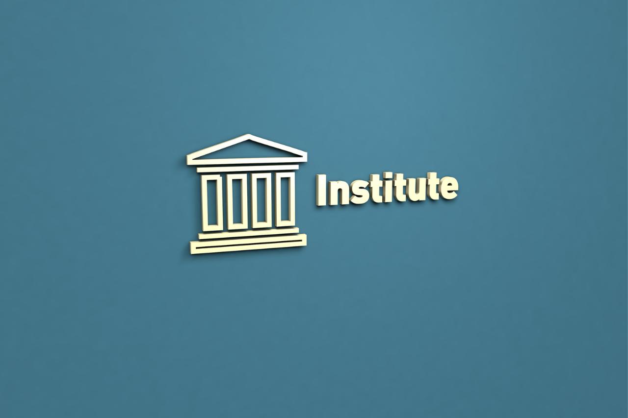 Planos de Site Institucional mostrando um instituto